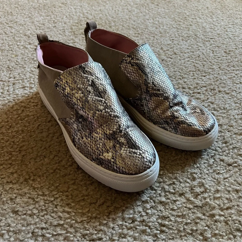 Hey Dude Snake Print Slip-On Sneakers - Picture 2 of 5